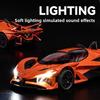 Project Evo Apollo Alloy Car Model With Light Sound Effects For Kids Collectors