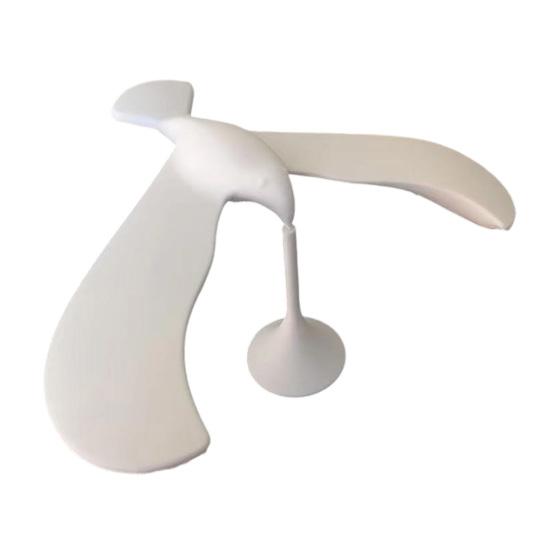 3D Printed Balance Bird Relief Gravities Figurine Stress Seagull белый