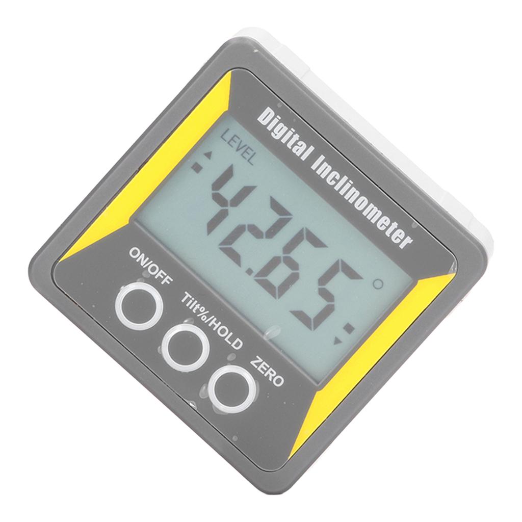 Inclinometer Digital Display Auto Shutdown Magnetic Level Angle Finder Gauge Tool