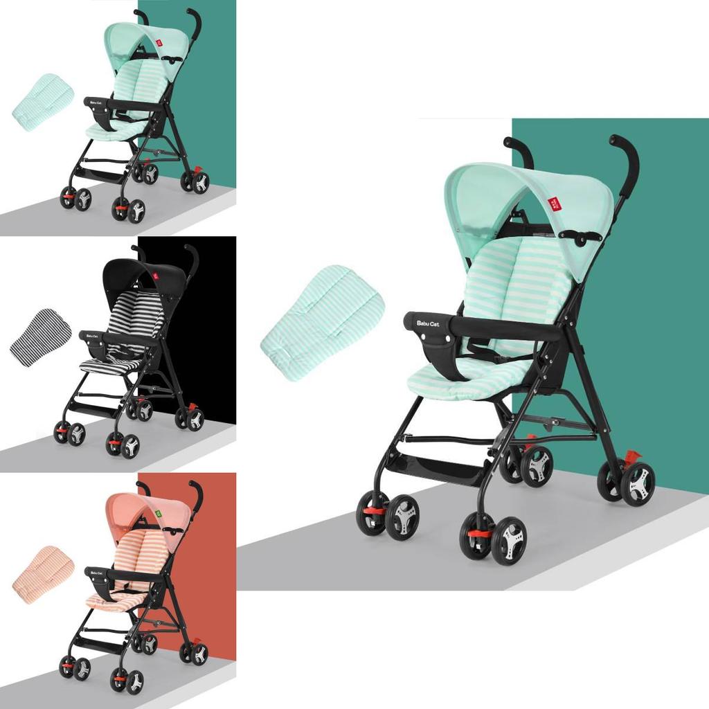 Premium Lightweight Baby Stroller High Landscape Convenient For Summer Adventures With Kids