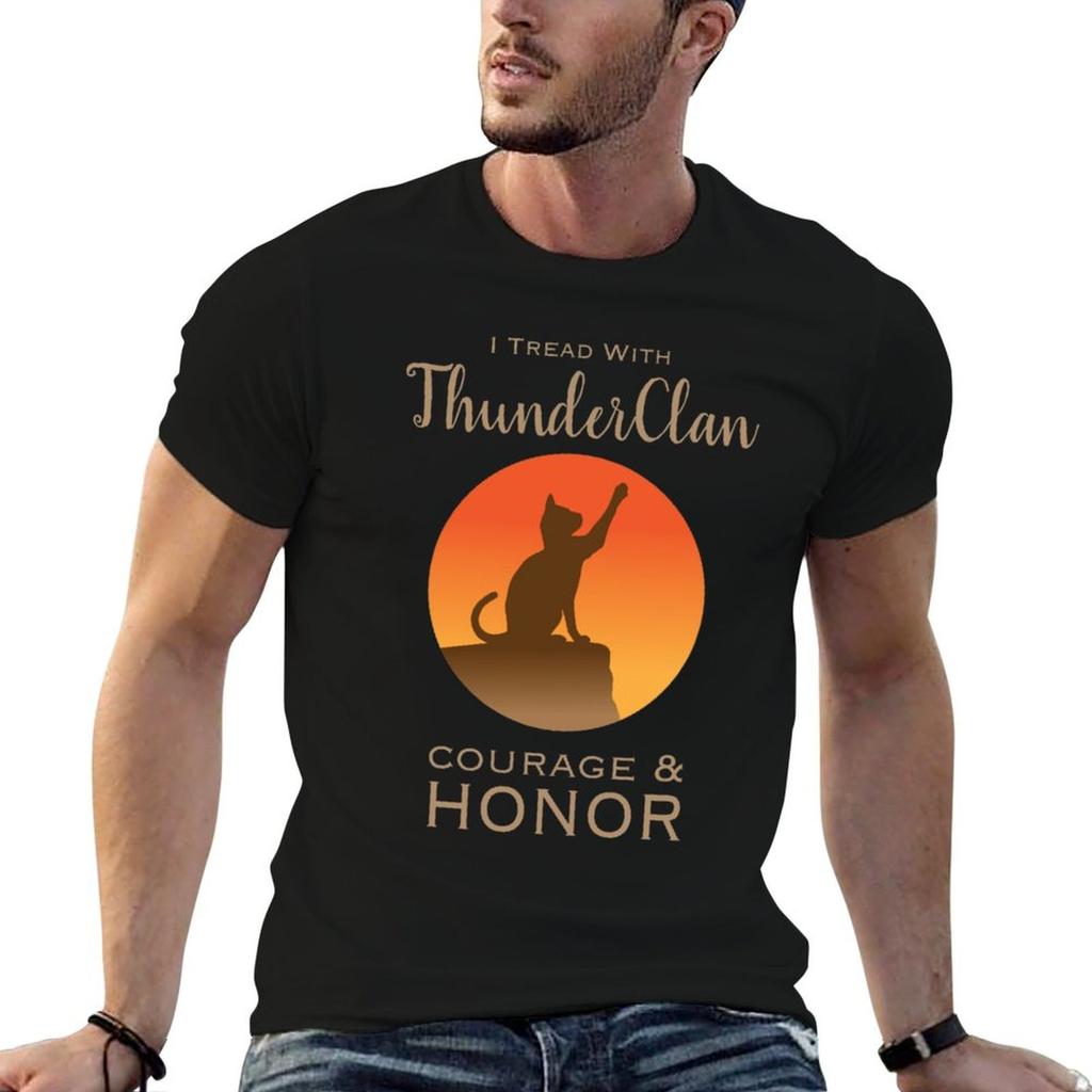 Thunderclan Pride TShirt Stylish Print Short Sleeve Tee