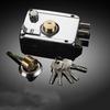 Cerradura de puerta cerrojo fuerte seguridad del hogar accesorio antirrobo Exterior Universal acero inoxidable seguro múltiple suave