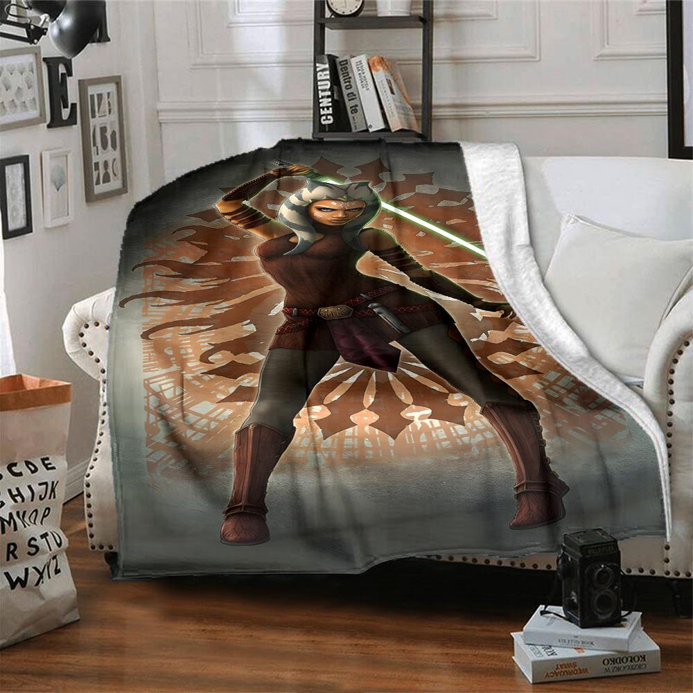Star Wars Blanket Ultra-Soft Perfect for Sofa Office Bed All-Season Use Playful Design Gifts For Family Or Friends