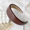 Kissen Leder Volumen Damen Stirnband Leder Haarband
