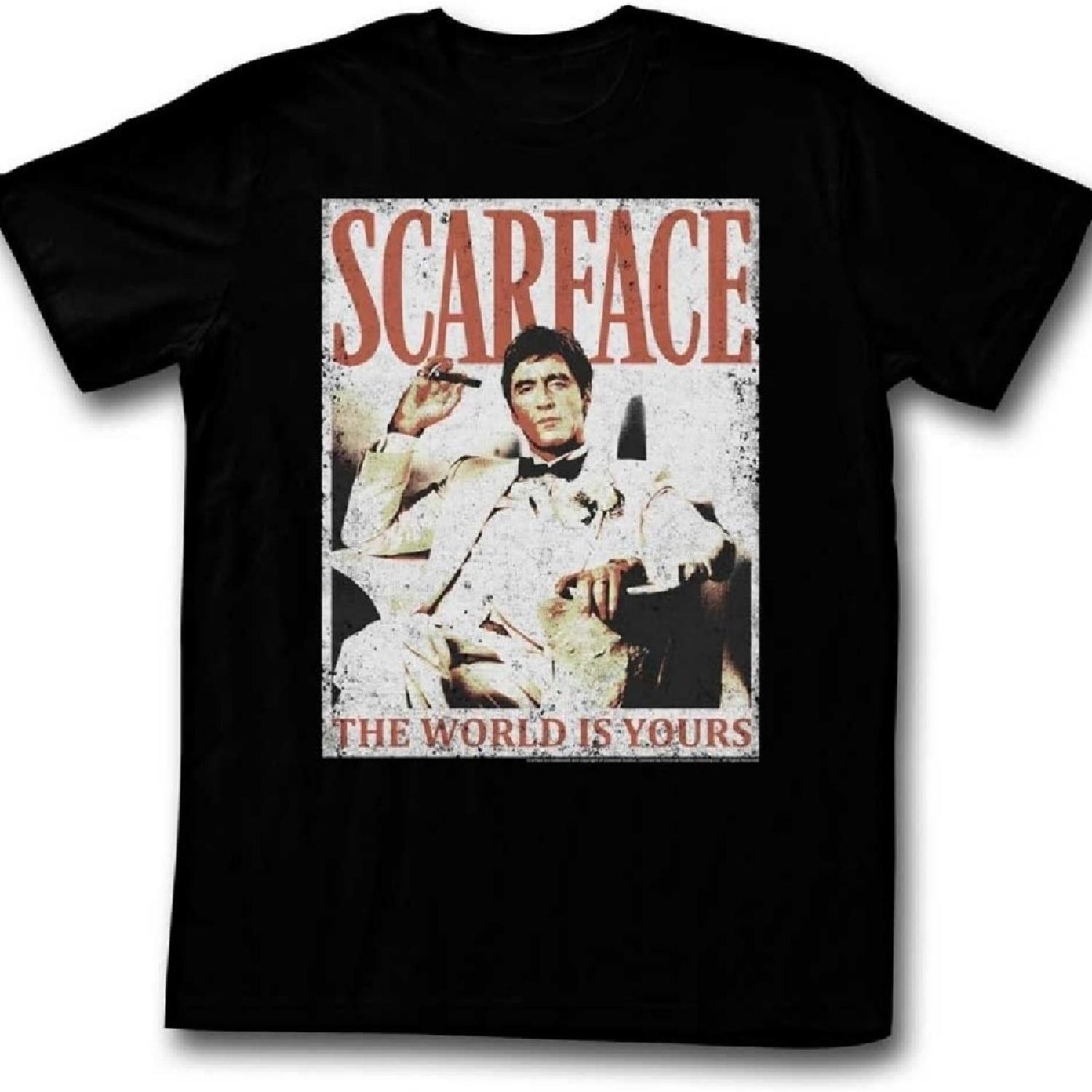 

A&E Designs Scarface Shirt The World is Yours T-Shirt XXXXXL