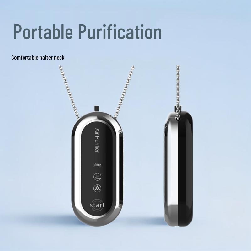 Portable Mini Necklace Air Purifier