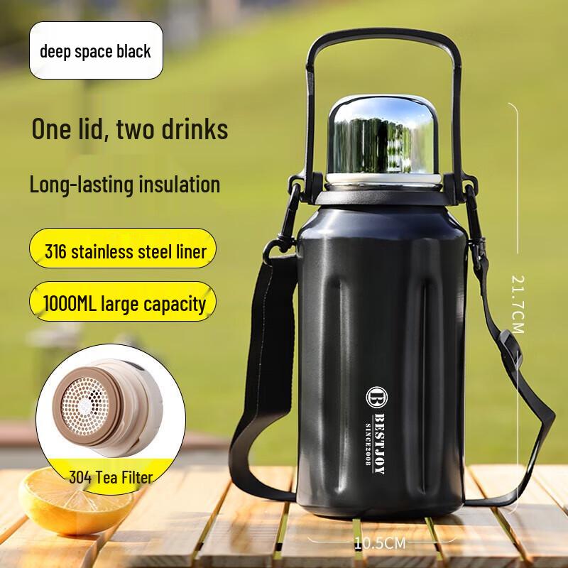 

Fuguang 1L 316SS Portable Outdoor Sports Thermos