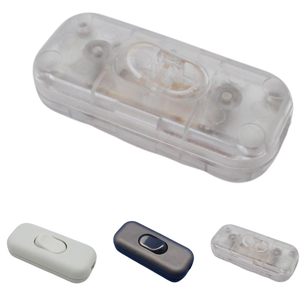 

Button Switch On-line Switch Working Current 6A Black Transparent