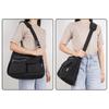 [NICHTAG] Umhängetasche für Männer und Frauen, Crossbody Nylon Tasche, Wasserdicht, mit Taschen, Multifunktional, Großes Fassungsvermögen, Schulterpolster, Leicht,
