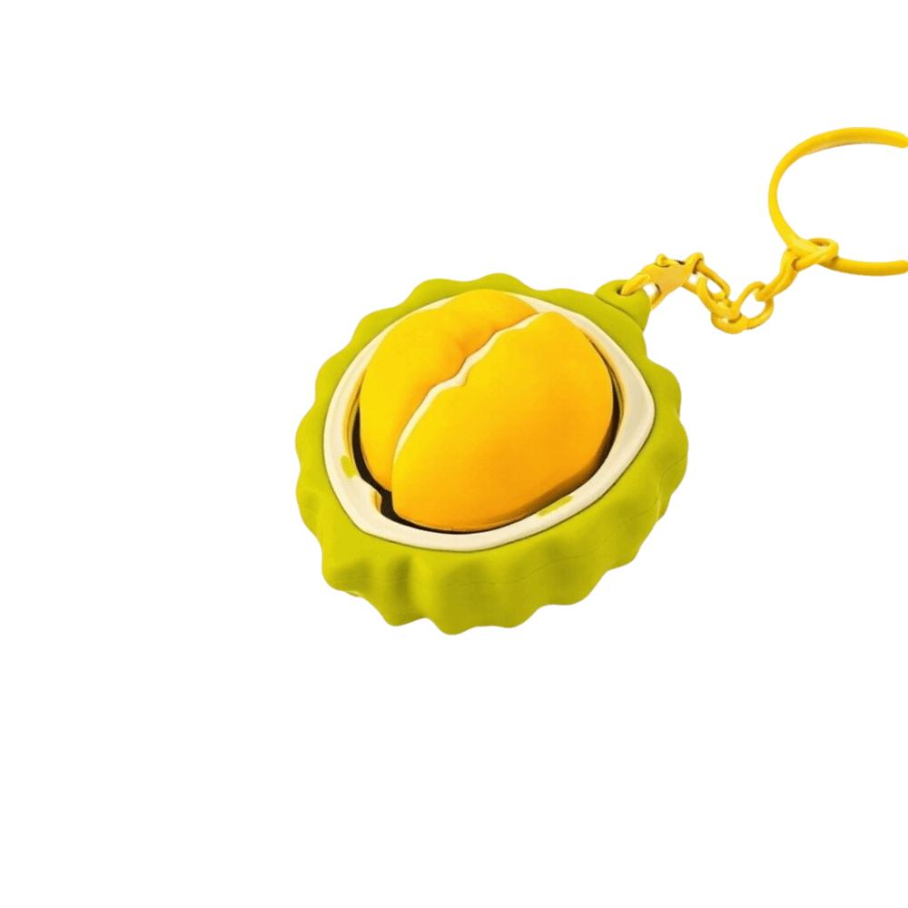 Plastic Simulation Food Keyring Cute Press Bag Pendant Funny Fidget Keychain  Children