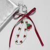 Beads Pearls Bows Ribbons Cherry Key Chains Rabbit Five Pointed Stars Cartoon Locks Sweet Cute Y2K Style Bag Accessories Gift