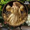 Decorative Metal Wall Art Sign 20x20 Cm Tin Painting