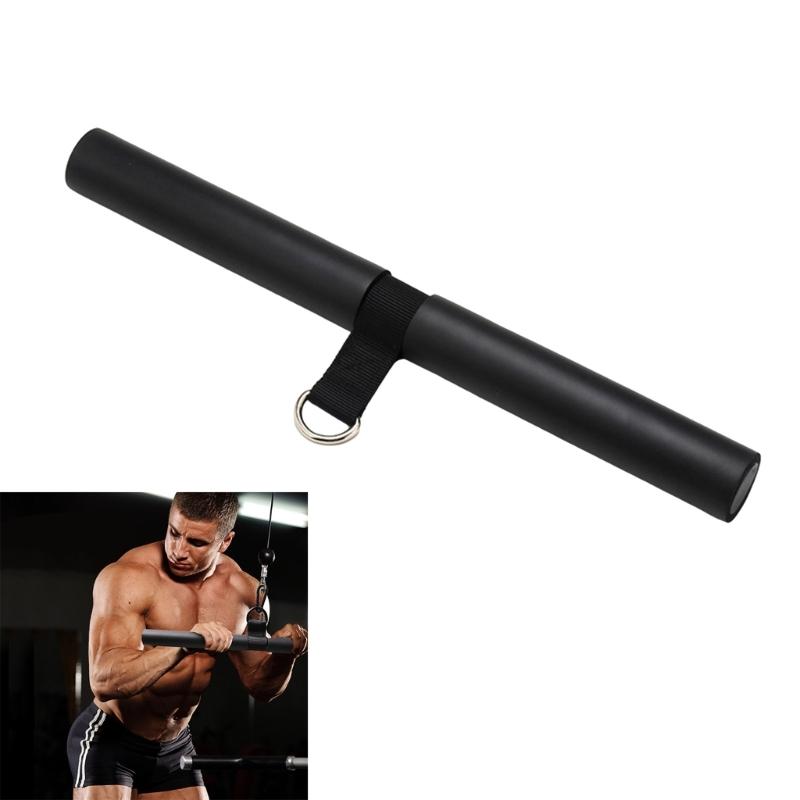 Fitness Lat Pull Down Rod Cable Attachments Straight Rod for Gym, Strength Workout, Body Training Easy to Use