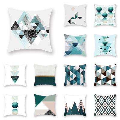 Kissenbezug mit abstraktem geometrischem Muster, für Zuhause, Wohnzimmer, Sofa, Auto, Schlafzimmer, dekoratives Kissen, Kissenbezug