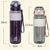 Large Capacity Colorful Plastic Cup PC Outdoor Sports Kettle  Outdoor Activities