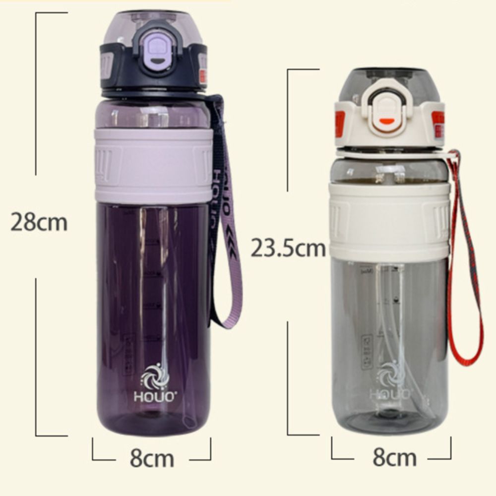 Large Capacity Colorful Plastic Cup PC Outdoor Sports Kettle  Outdoor Activities