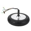 8 Inch 36V 350W Electric Scooter Conversion Kit with Wheel Hub Motor Brushless Controller Thumb Throttle Speed Control