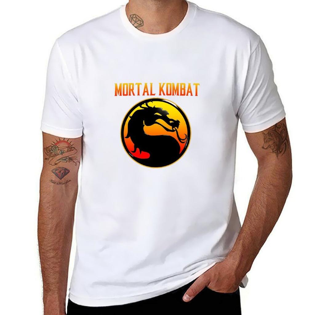 Mortal Kombat TShirt AntiFade Casual Tee Shirt