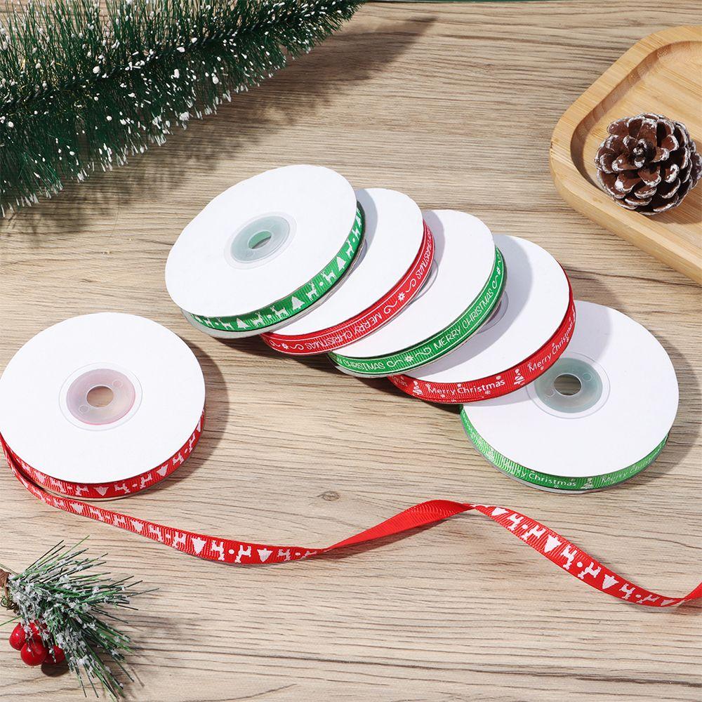 Decor Hair Bows DIY Printed Grosgrain Ribbons Wedding Decoration Christmas Ribbon Gift Wrapping