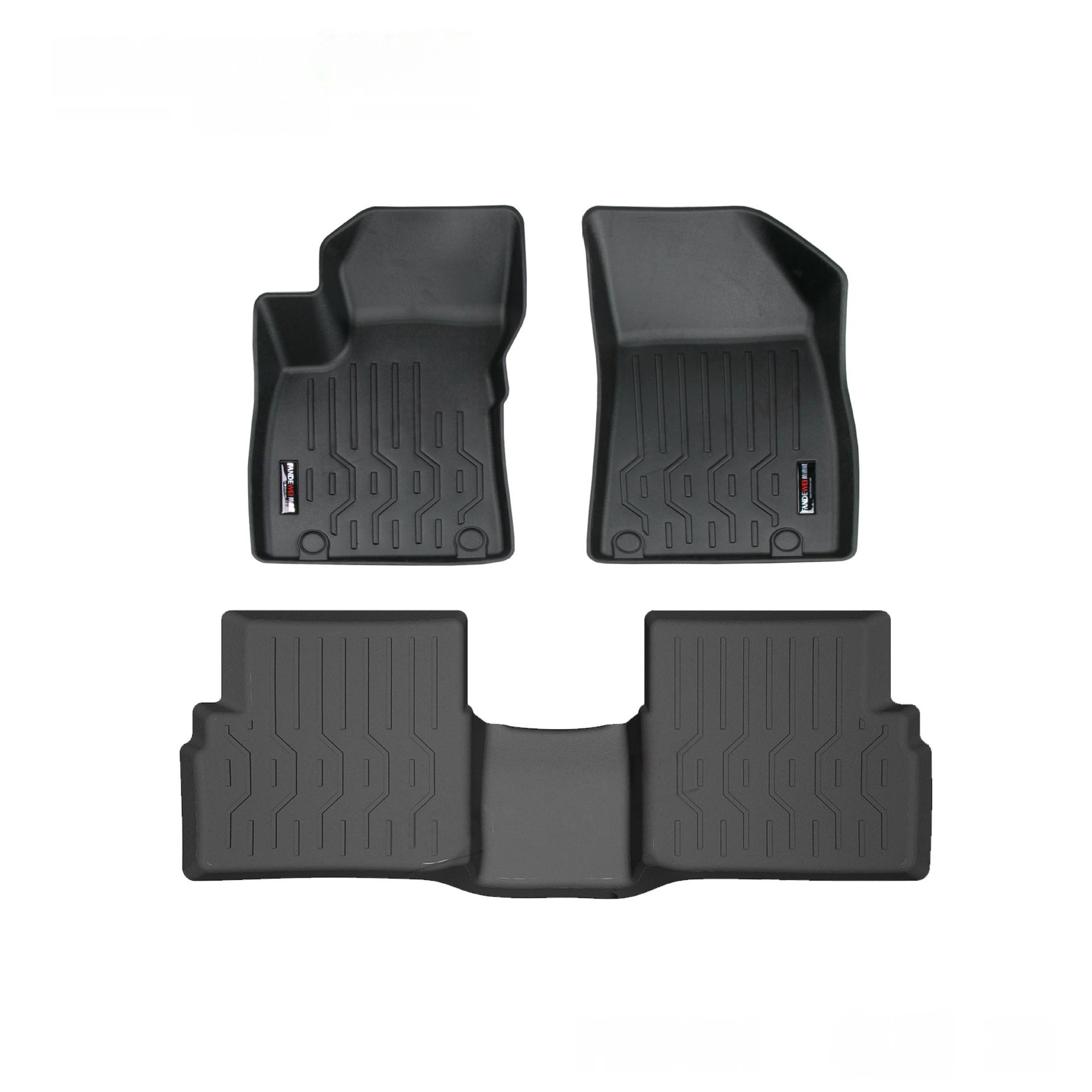 Compatible with 2021 MG ZS: 3D Custom Fit All-Weather Waterproof Floor Mats for MG ZS Colombia.