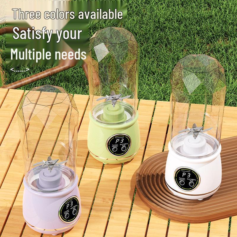 Portable USB-Charging Juicer Cup for Ice Crushing and Outdoor Travel