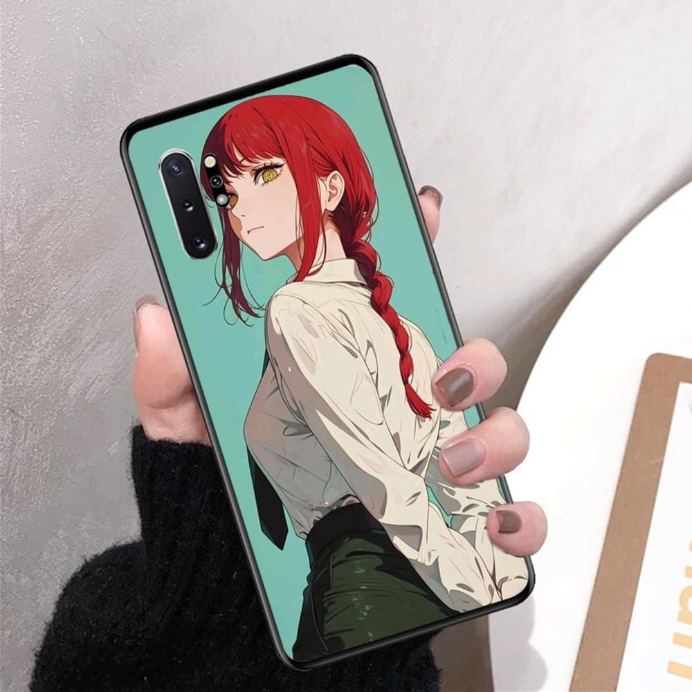 Chainsaw Man Makima Phone Case For Samsung Note 8 9 10 20 Pro Plus Lite M 10 11 20 30 21 31 51 A 21 22 42 02 03