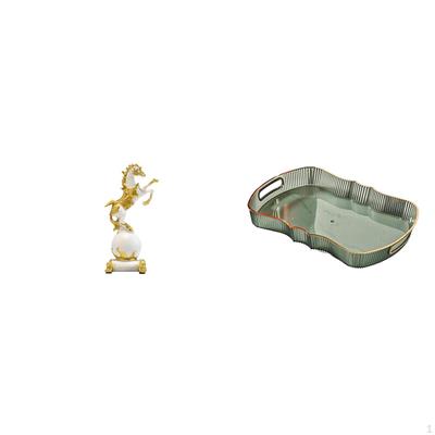 Sculpture Tray for Bedroom Centerpiece Living Room Desk And Bathroom Vanity Fruit Cafe Cosmetic