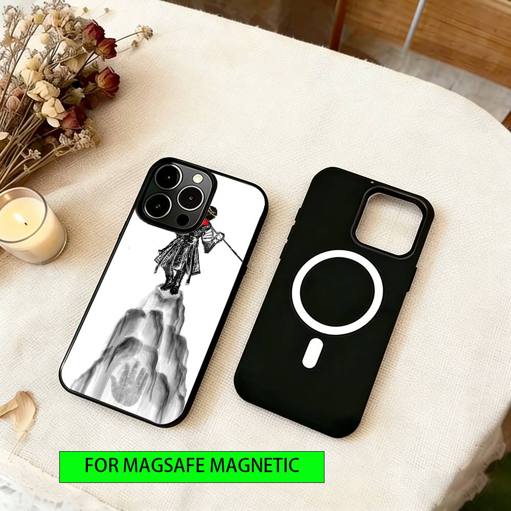 The Monkey King Phone Case For iPhone17,16,15,14,13,12,11 Plus,Pro Magnetic For Magsafe Wireless Charging