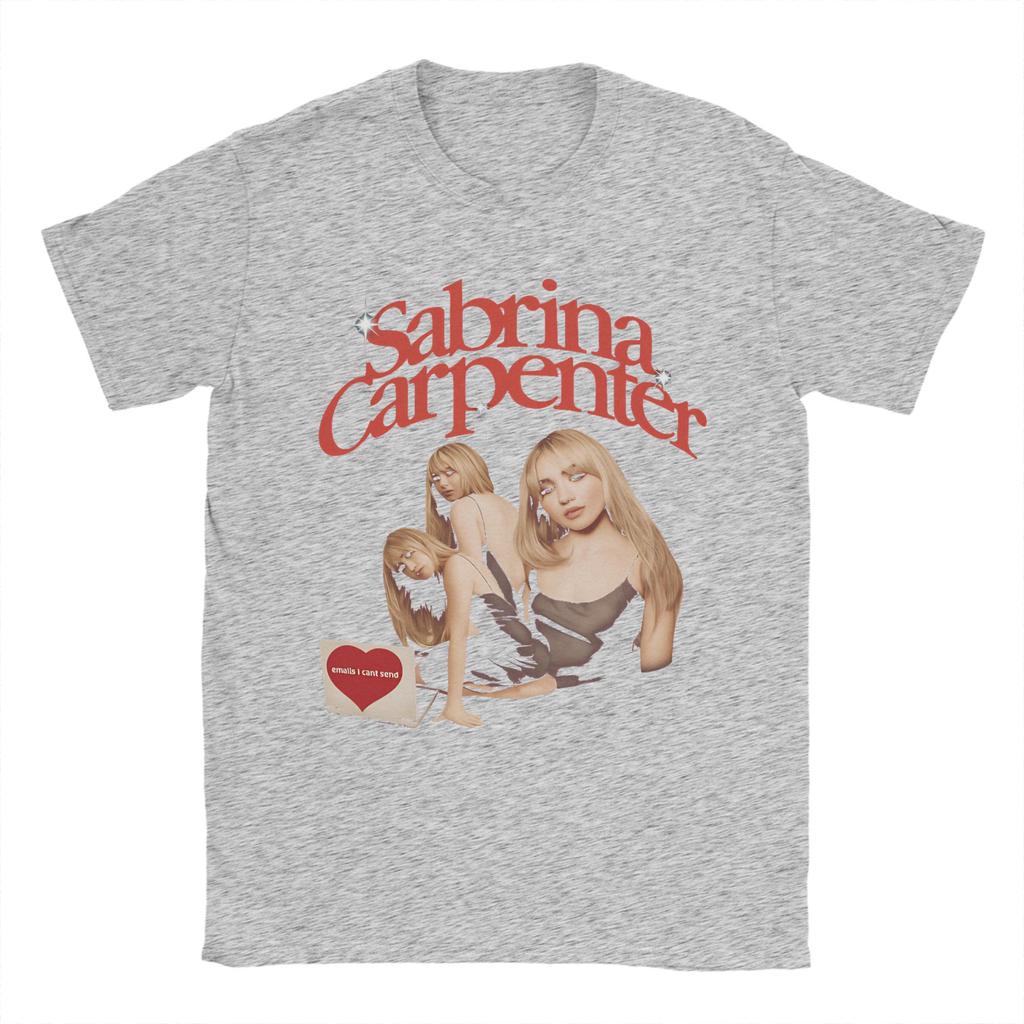 Sabrina Carpenter Men T Shirt Fashion Tees Short Sleeve Round Neck TShirt 100 Cotton Unique Clothes