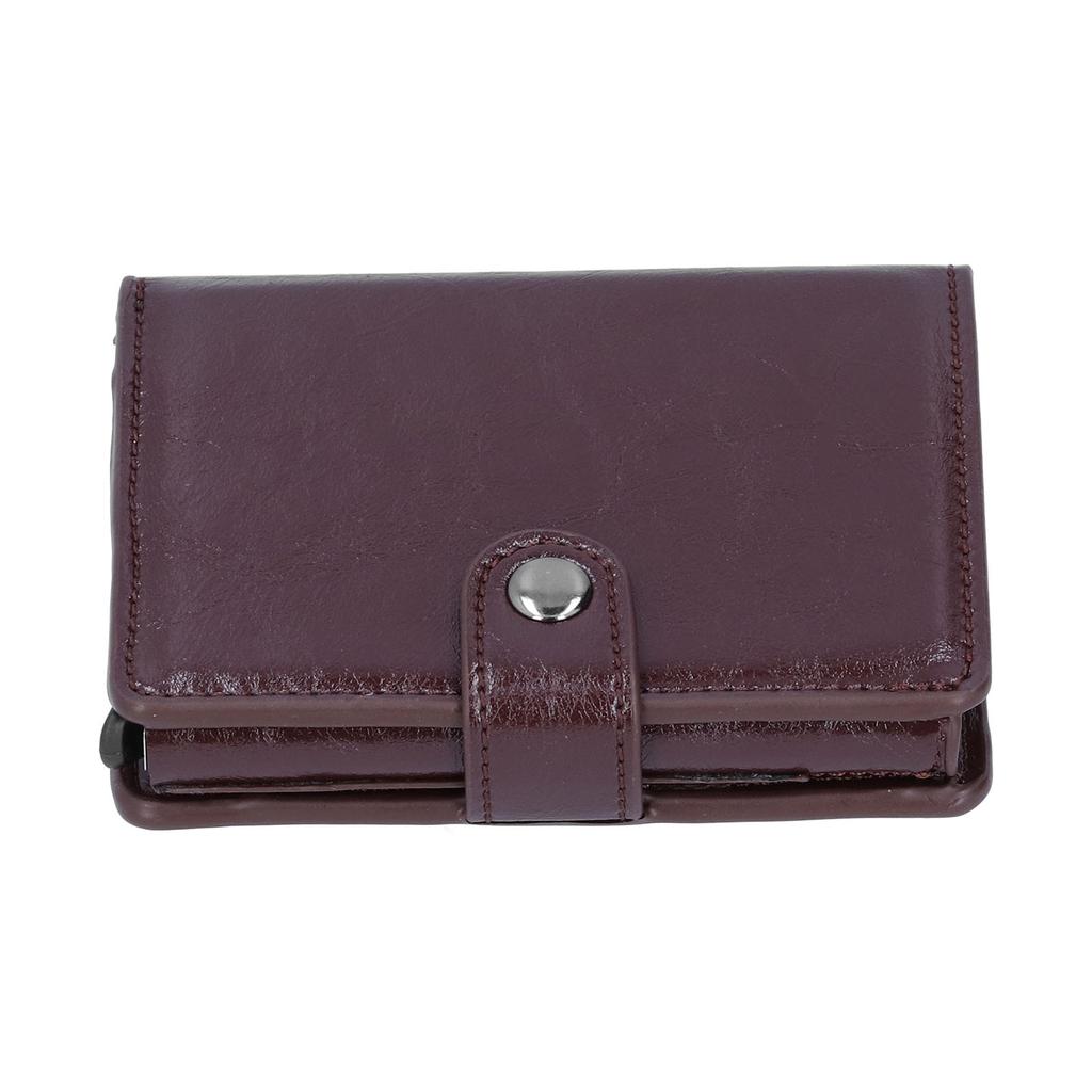 Credit Card Holder Wallet Portable Business Card Case Anti Theft Men Purse for RFID