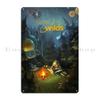 Outer Wilds Solar System Art Print No stars Metal Plaque Poster Cinema Customize Pub Living Room Wall Mural Tin Sign Poster