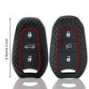Silicone Car Key Case Cover Shell Fob Holder For Peugeot 308 408 508 2008 3008 4008 5008 For Citroen C4 C5 C6 C3-Xr Accessories