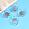 Mini Crystal Finger Piano Acrylic 8-tone Kalimba Thumb Piano Cute Christmas Music Gifts Keyboard Instrument for Children Trainer