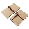 Kraft Paper Hardcover Accordion Style DIY Album Book Blank Scrapbook Graduation Anniversary Gifts
