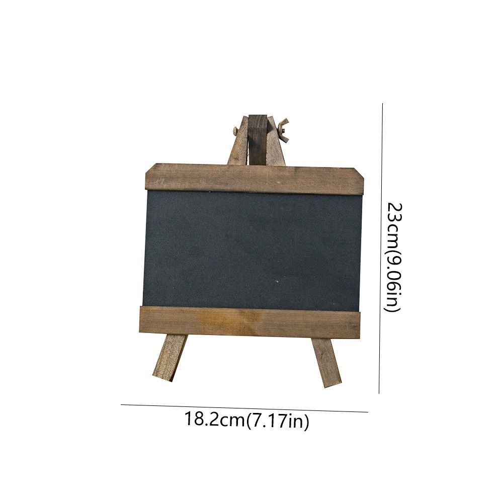Collapsible Desktop Memo Board Mini Small Wooden Blackboard Rustic Message Board Wedding Decor