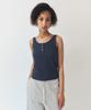 Simeteuligpeosenteu Henley Neck Sleeveless / Navy