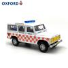 Diecast OXFORD 1:76 Scale Land Rover Mountain Rescue Jeep Off-road Vehicle Alloy Car Model Collectible Toy Gift Souvenir Display ALR1