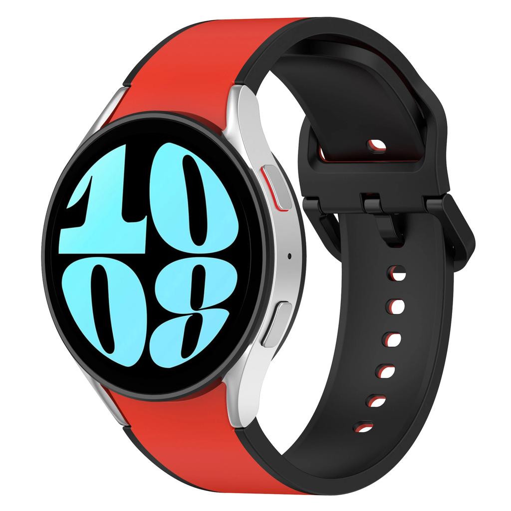 Silicone No Gaps Strap For Samsung Galaxy Watch 7/6/5/4 44mm 40mm 5Pro 45mm Bracelet Band Galaxy 6 Classic 47mm 43mm 46mm Correa