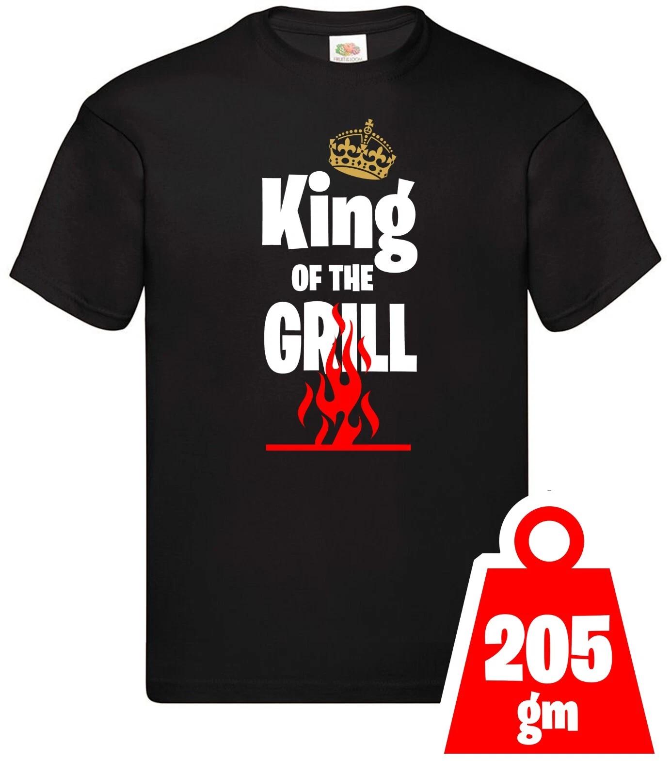 Bar B Que, King of The Grill (Barbeque) Graphic Tee. 4XL