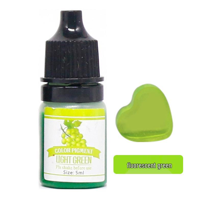 Essenza Colore Resina Epossidica ad Alta Concentrazione Seconda Generazione, 24 Colori, 5ml per Artigianato in Cristallo Fai-da-te