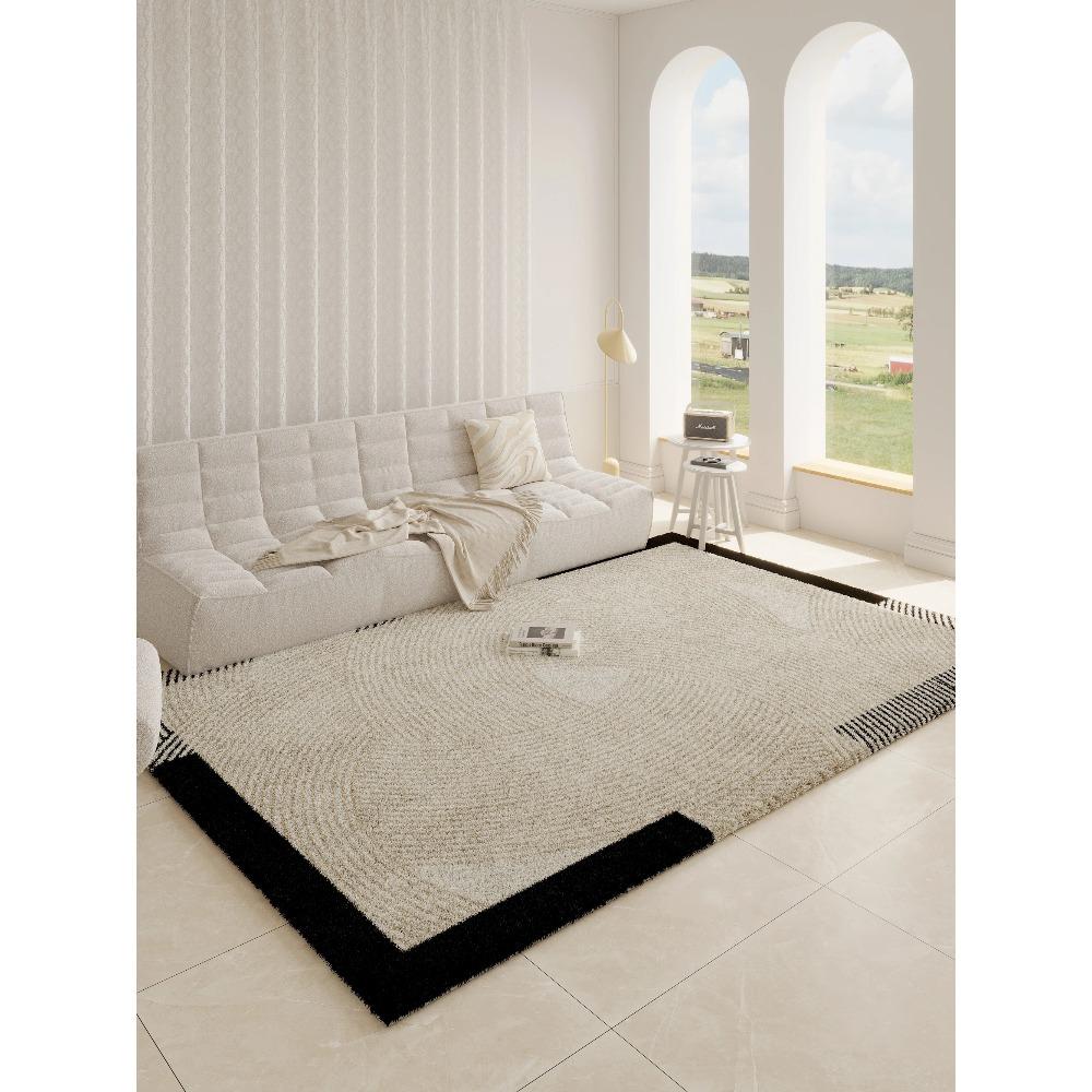 Modern Style Rugs for Bedroom Thick Washable Study Floor Mat Home Fluffy Soft Rug Large Area Living Room Decoration Plush Carpet