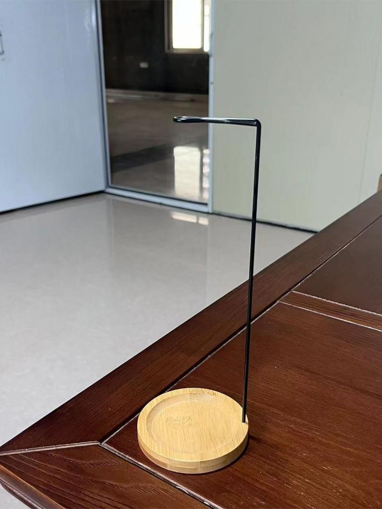 Hořák na vonné tyčinky vzhůru nohama Držák na vonné tyčinky Dřevěný kulatý podnos na vonné tyčinky Ornament Ložnice Domácí dekorace na jógu