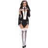 S-XXL Kostým jeptišky Cosplay Kostým jeptišky na Halloween Maškarní kostým