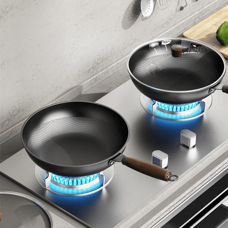 LISM Traditional Wrought Iron Wok