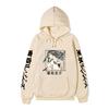 Tokyo Revengers Baji Keisuke Unisex Fleece Hoodie Autumn Winter Anime Character Print Long Sleeve Casual Pullover Sweatshirt
