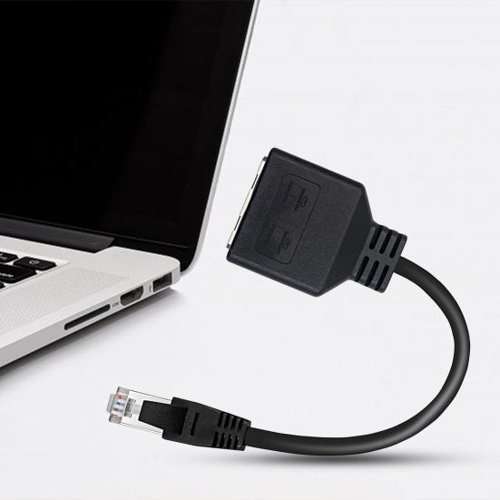 

RJ45 Practical Ethernet Splitter Easy to Use Sensitive Network Switch