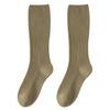 Women's Autumn and Winter Pull-out Pile Socks Solid Color Long Stockings Spring and Autumn Comfortable High Elasticity Socks