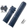 22mm 23mm  Cowhide Leather Watchband for CITIZEN Blue Angel Generation Men's Watch AT8020-54L AT8020-03L Series Bracelet Strap