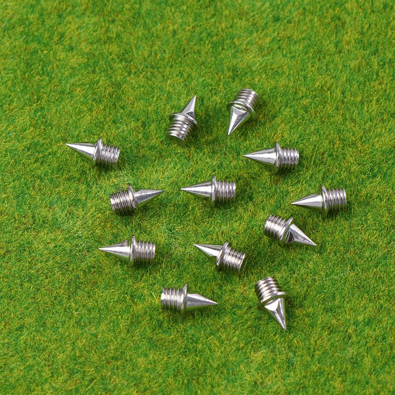 12Pcs Track Field Needle Silver/Gold/Black Camping Running Shoe Spikes Track Field Needle Outdoor Tools Replacements Parts