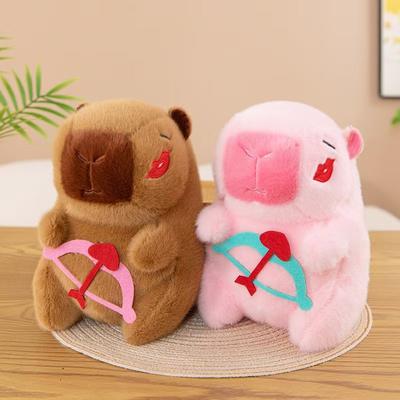 Cute Capybara Plush Toy Clutching Machine Doll Love Guinea Pig Wedding Throwing Activity Gift Card Skin